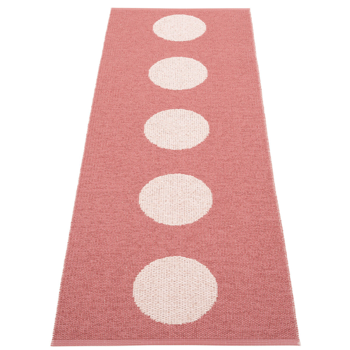 Pappelina Vera Pop teppe 70 × 200 cm, blush/pink