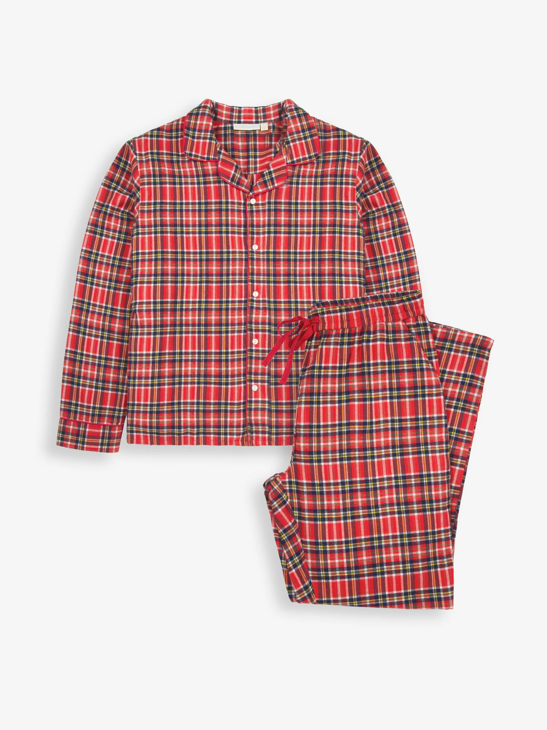 JoJo Maman Bébé - Pyjamaset met tartanruit voor heren