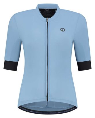 Maillot Manches Courtes Velo Rogelli Signature - Femme - Bleu