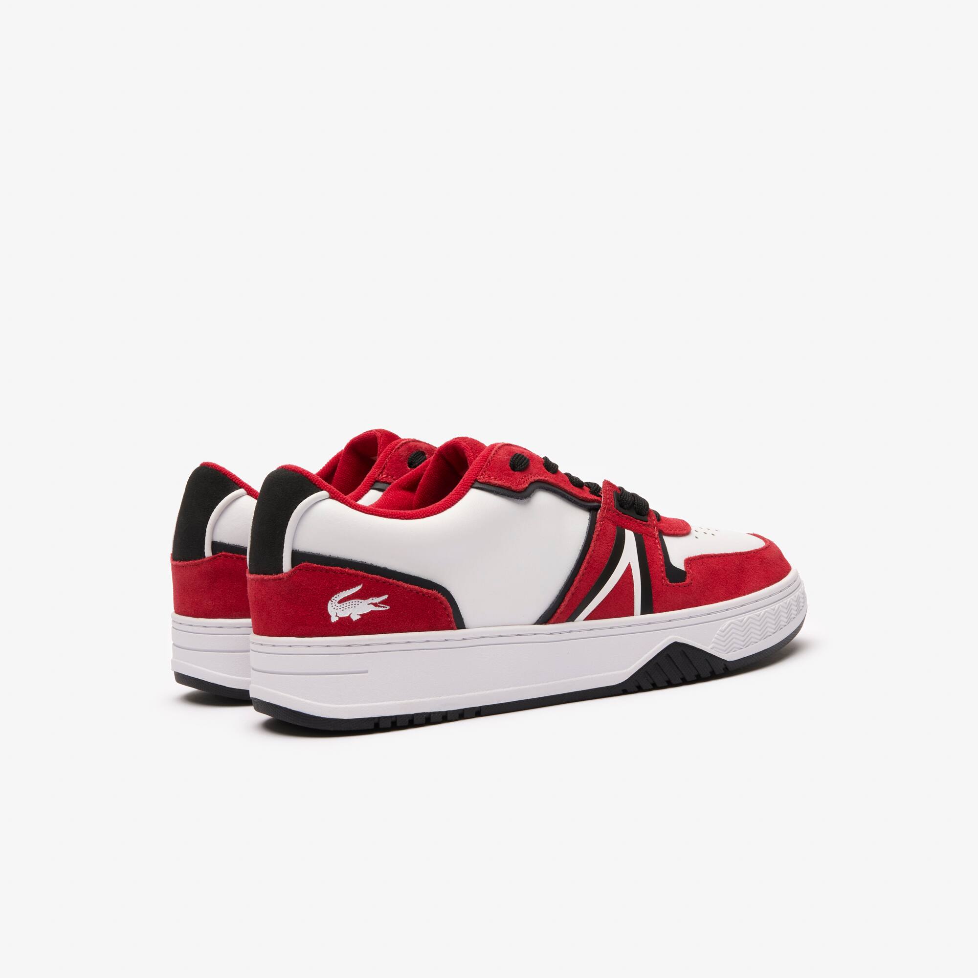 Sneakers L001 homme en cuir enduit Sneakers - Blanc - Lacoste - Homme