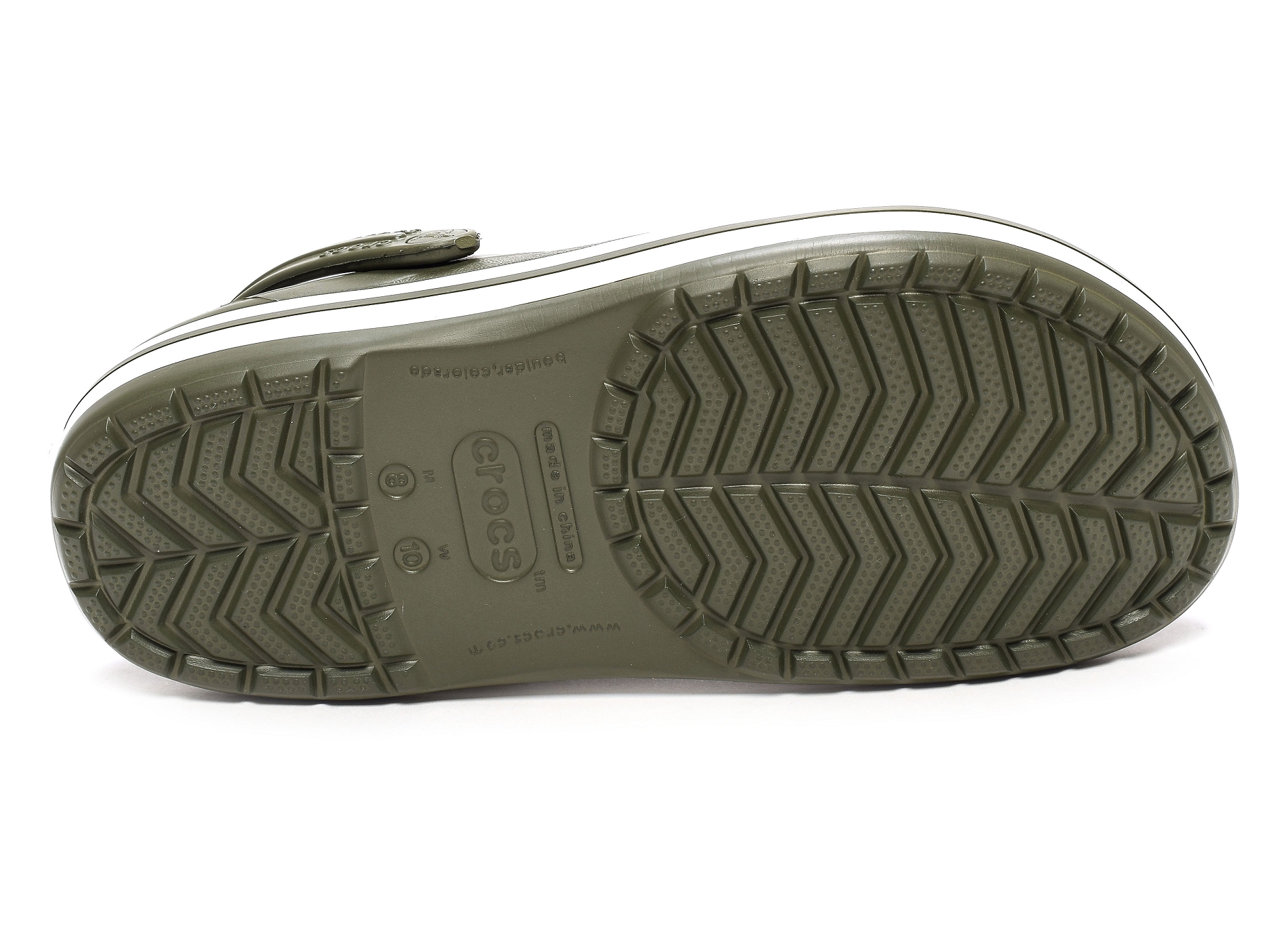 Crocband clog kaki