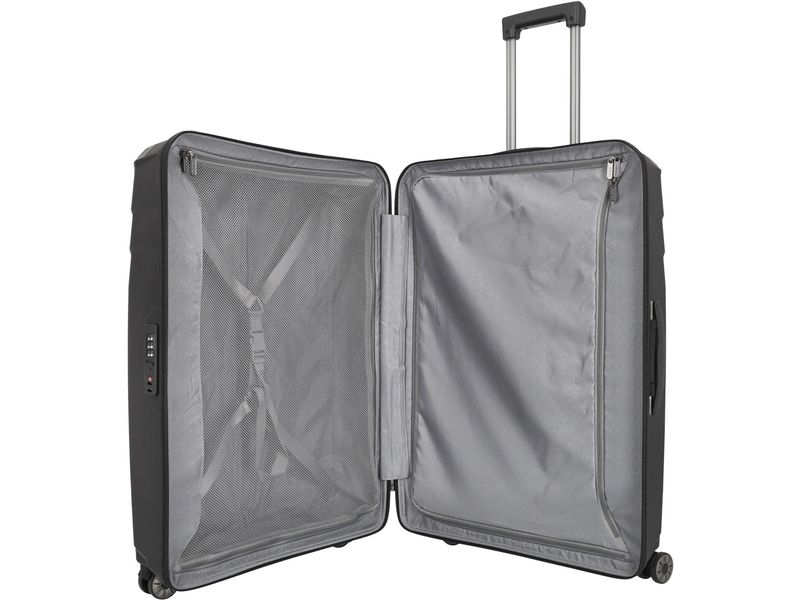 travelite Koffer Elvaa Trolley L 102 l, Schwarz Reisekoffer