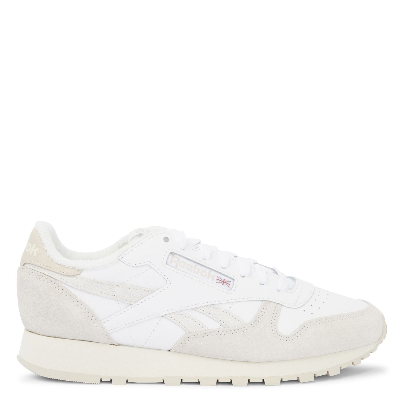 CLASSIC LEATHER - Baskets basses en cuir | Blanc