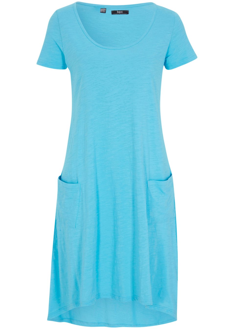 Robe courte en coton fil flammé
