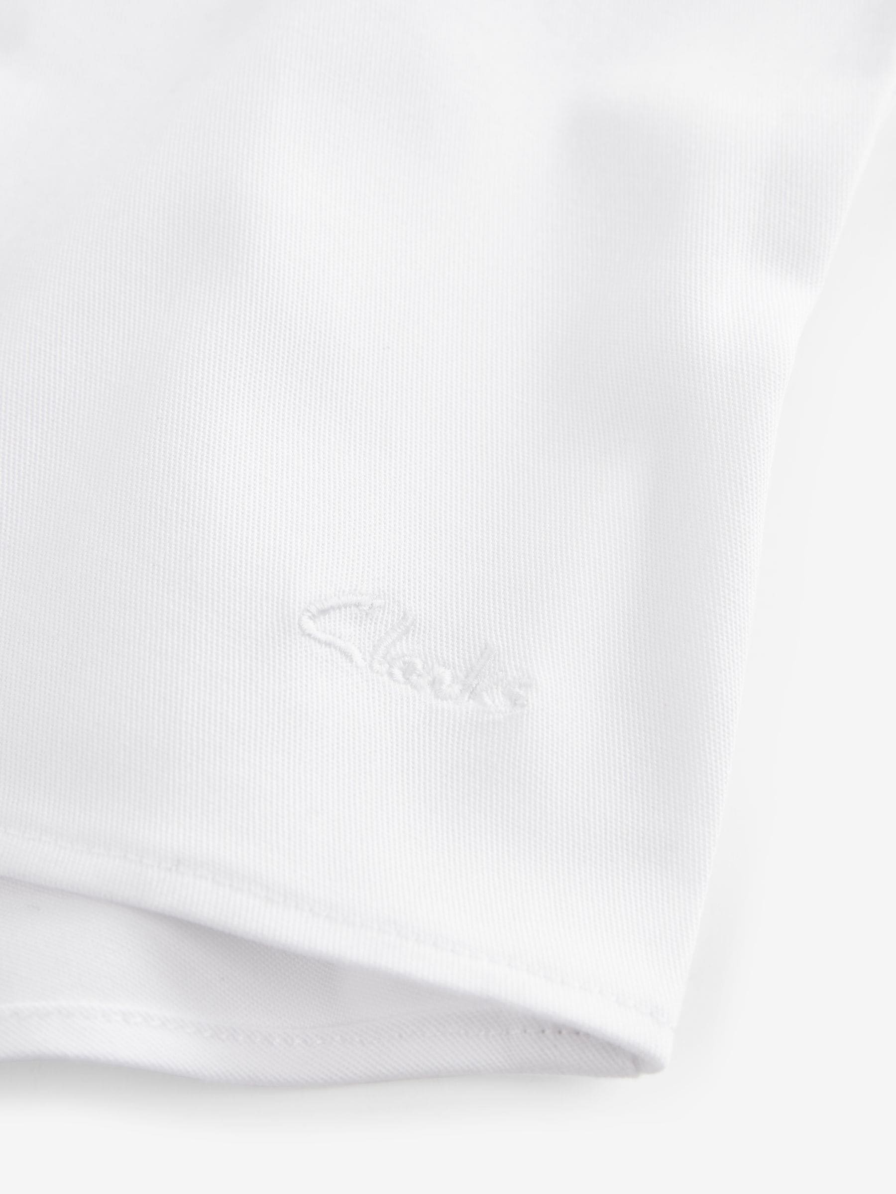 Clarks Fitted Long Sleeve School Shirt