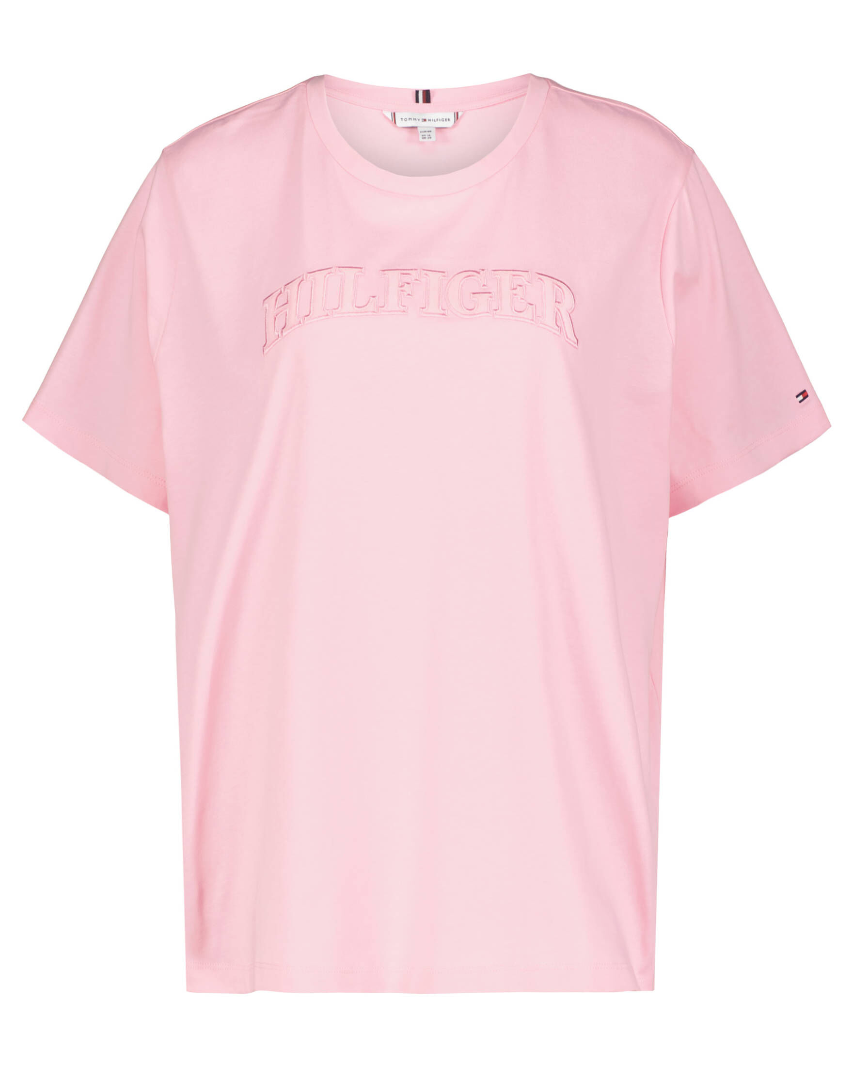 Tommy Hilfiger| Damen T-Shirt CRV REG TONAL VARSITY C-NK SS