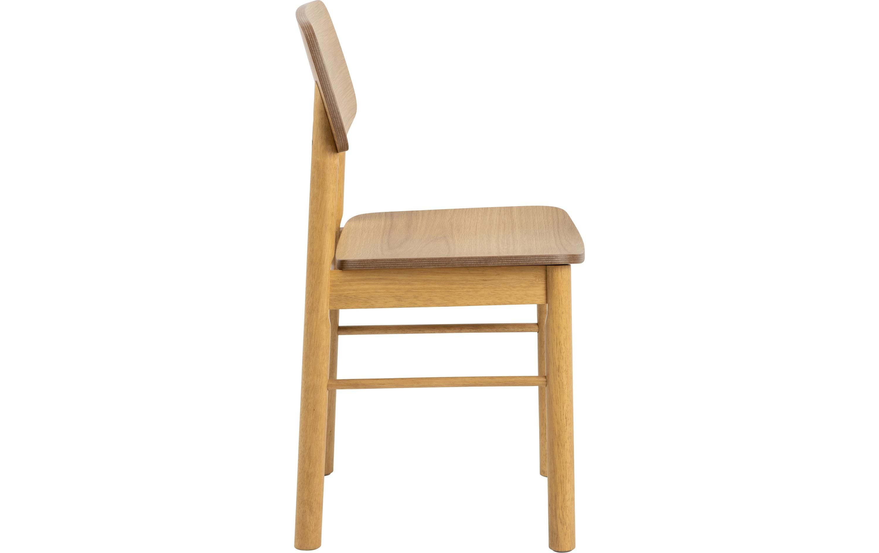 Stuhl Barlow, 2 Stück Hellbraun<br>Esszimmerstühle mit skandinavischer Ästhetik