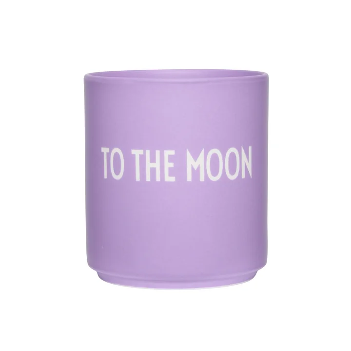 Design Letters - AJ Favourite Porzellan Becher, to the moon / lilac breeze