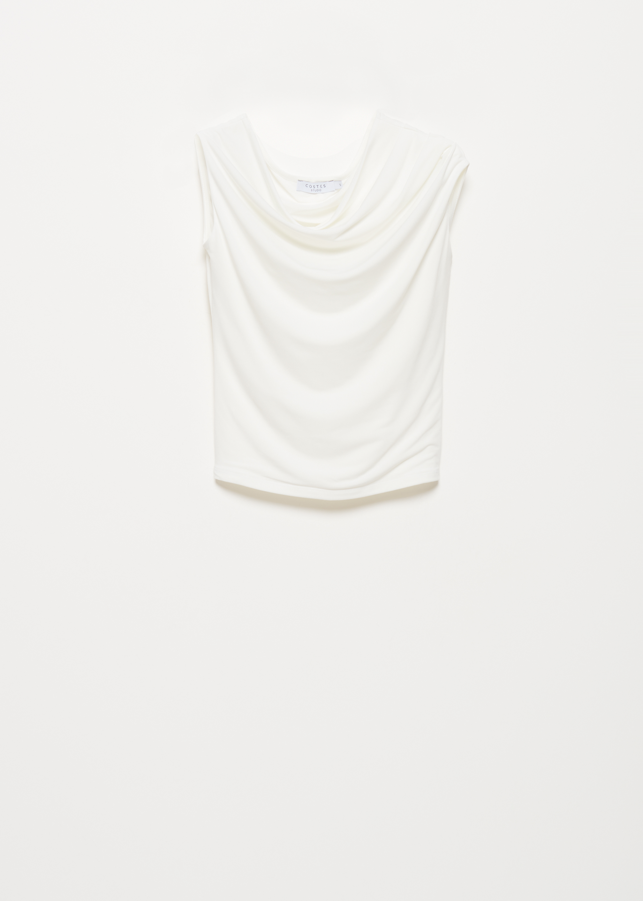 Top met drape effect