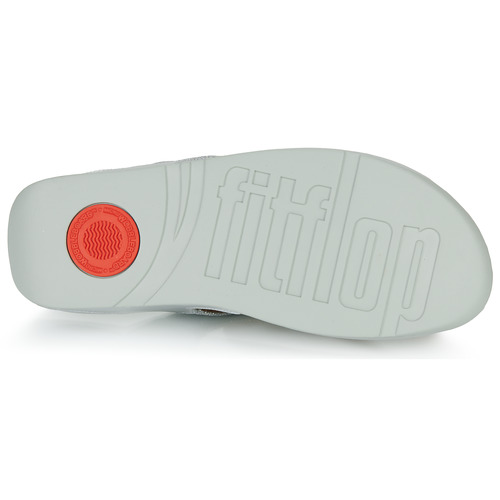 FitFlop - LULU SHIMMER TOE POST - Argenté