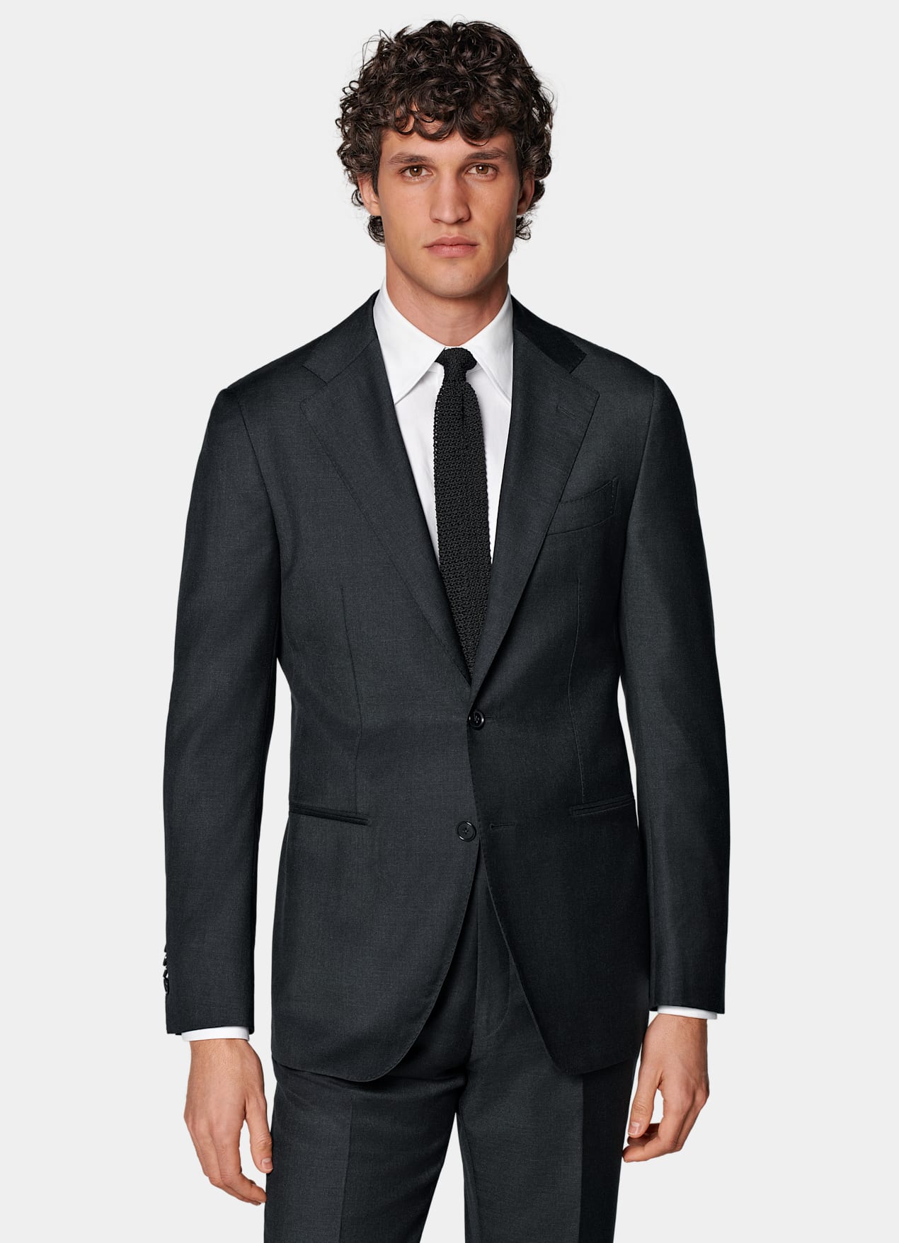 Costume Perennial Havana coupe Tailored gris foncé