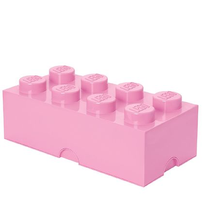 LEGO® Storage Aufbewahrungsbo - 8 Knäufe - 50x25x18 - Rosa