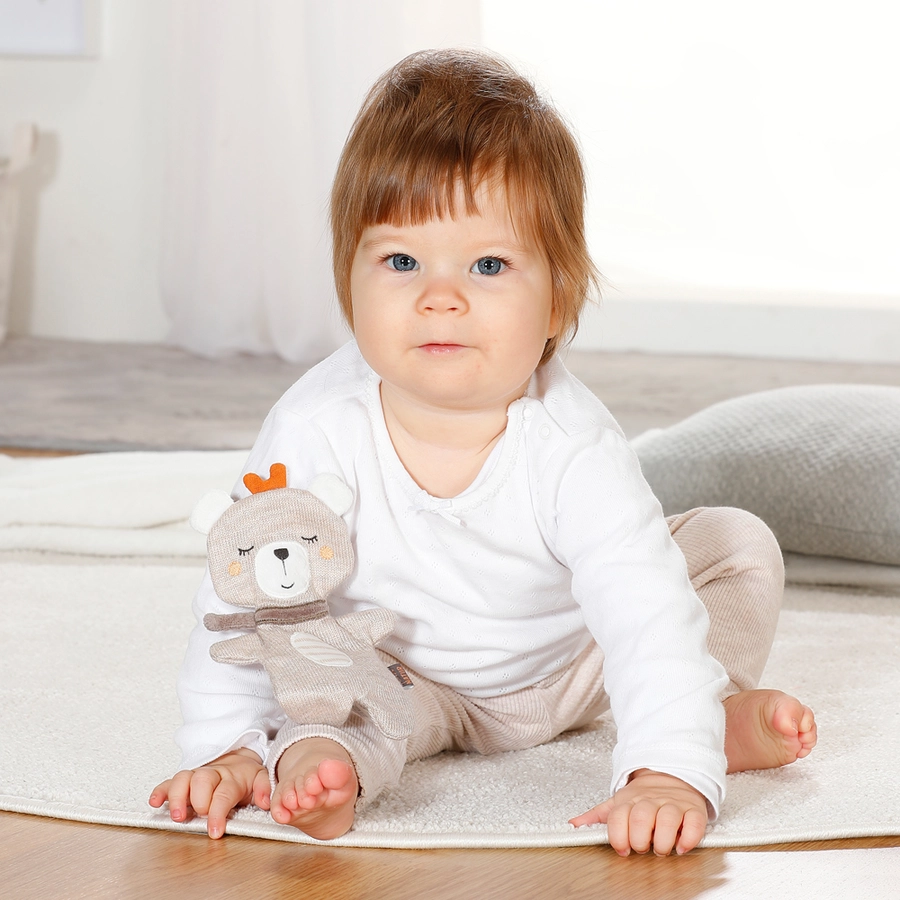 fehn® Knister-Teddy fehnNATUR