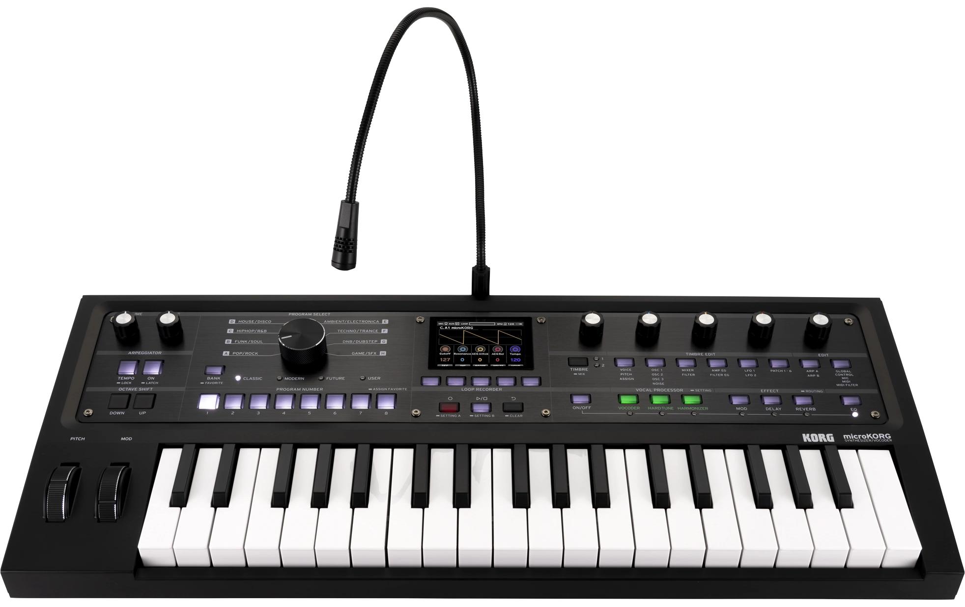 Synthesizer microKORG 2 BK LTD<br>Synth Vocoder