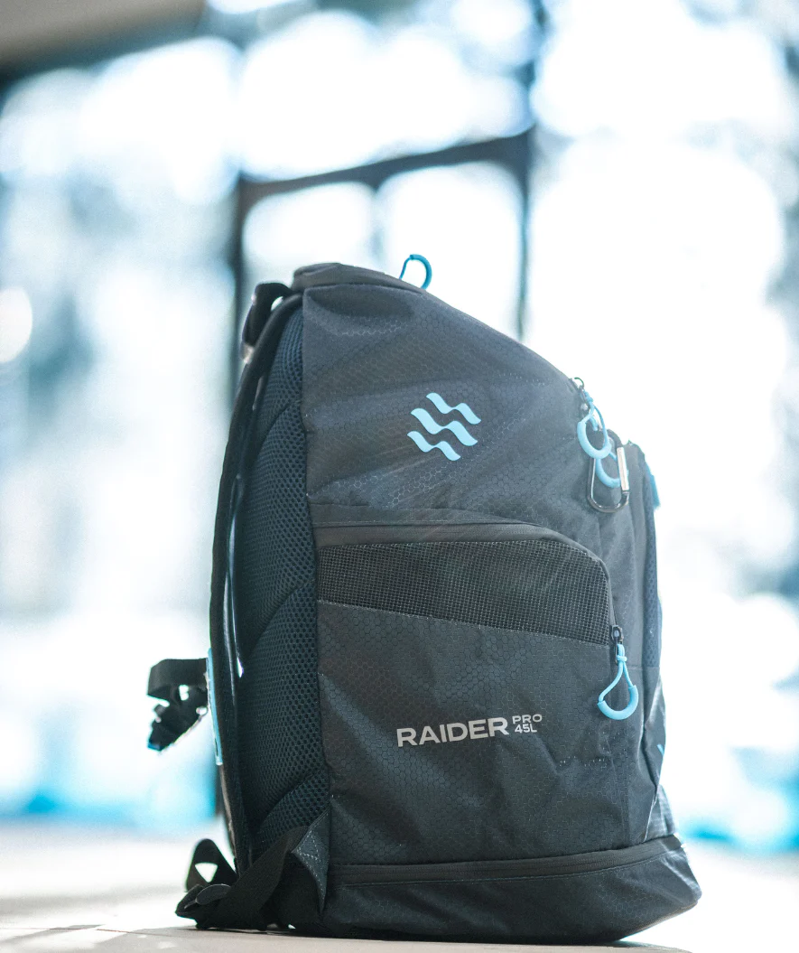 Watery svømmetaske - Raider Pro 45L - Mørkeblå/blå
