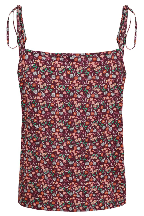 Fluresk paarse dames top