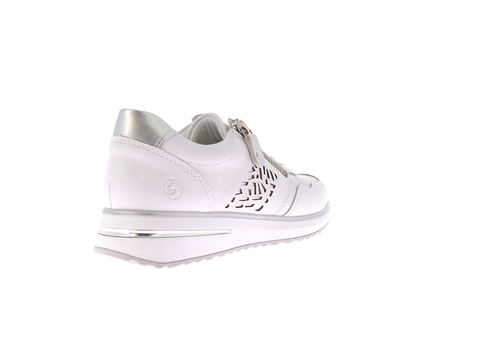 Remonte-D1G00 Cuir Blanc