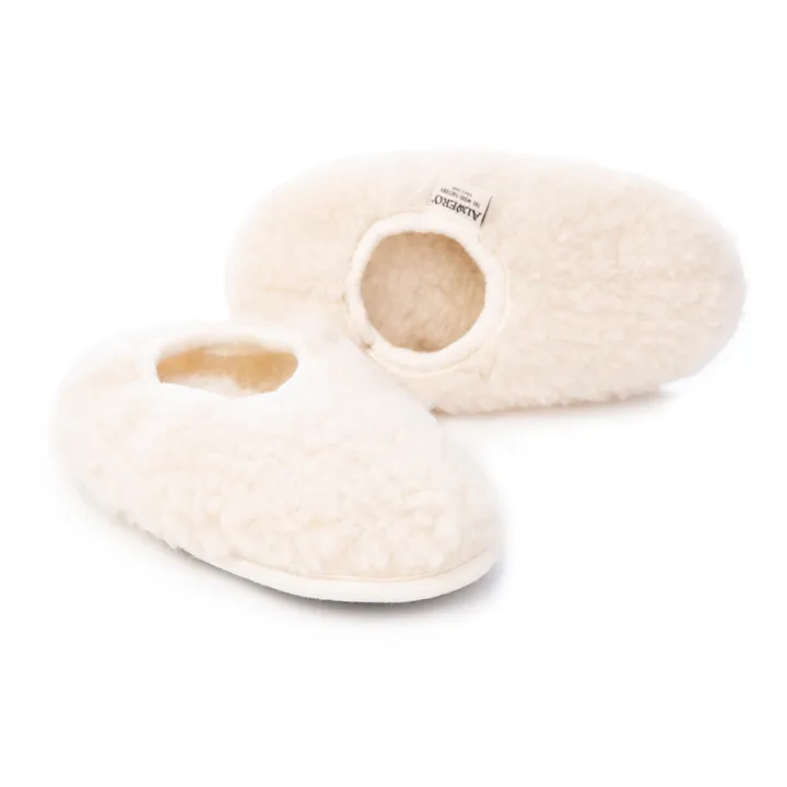 Alwero Chaussons Shearling | Crème