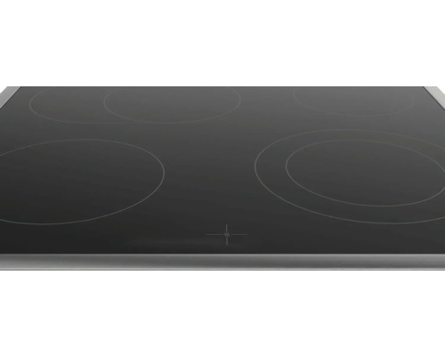 Bosch ovenset met glaskeramische kookplaat en roestvrijstalen frame HND611LS61, bruikbaar volume 71 l