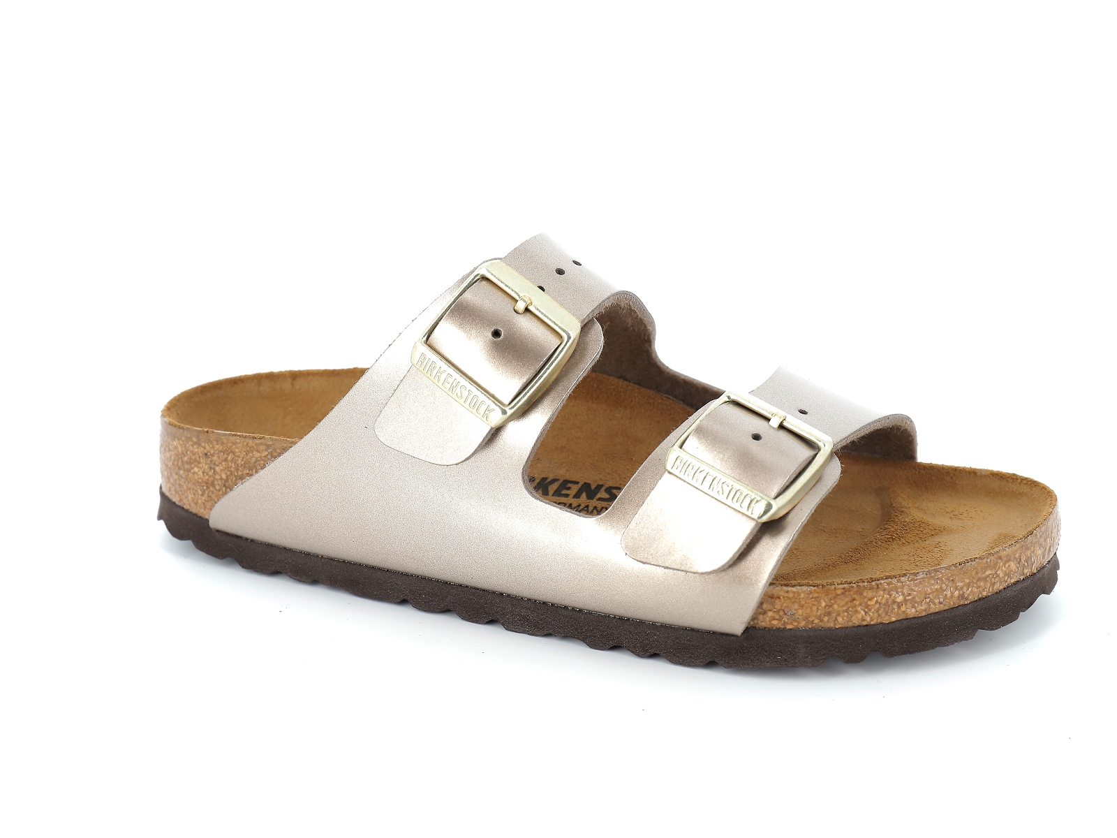 Birkenstock-ARIZONA Cuir Bronze