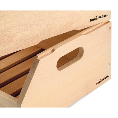 Manufactum Flaschenkiste Buchenholz