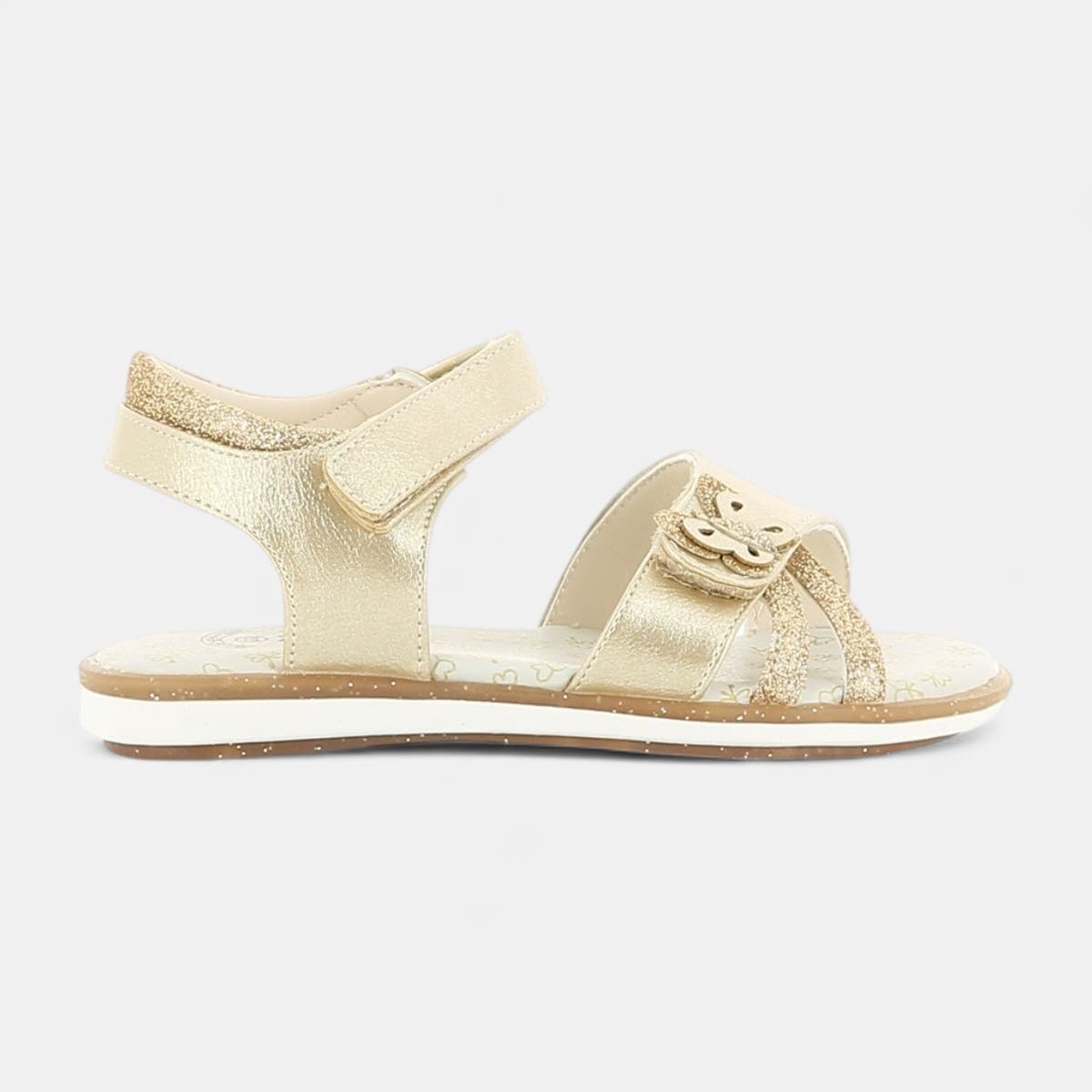 Nu-pieds Fille or