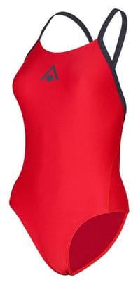 Maillot de Bain Femme 1 Pièce Aquasphere Essential Wide Back Rouge