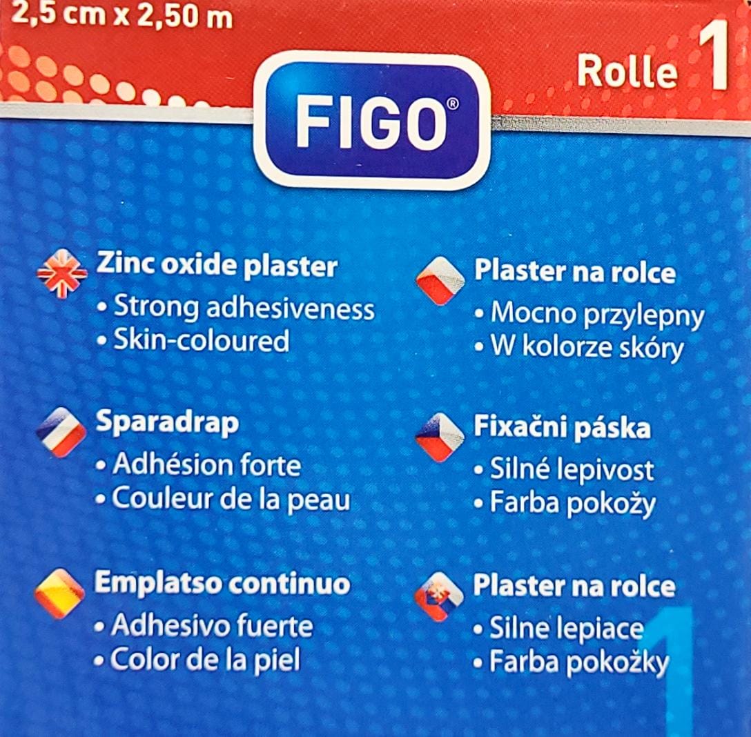 Rollenpflaster 2,5 cm x 2,5 m Faltschachtel MHD:30.8.26