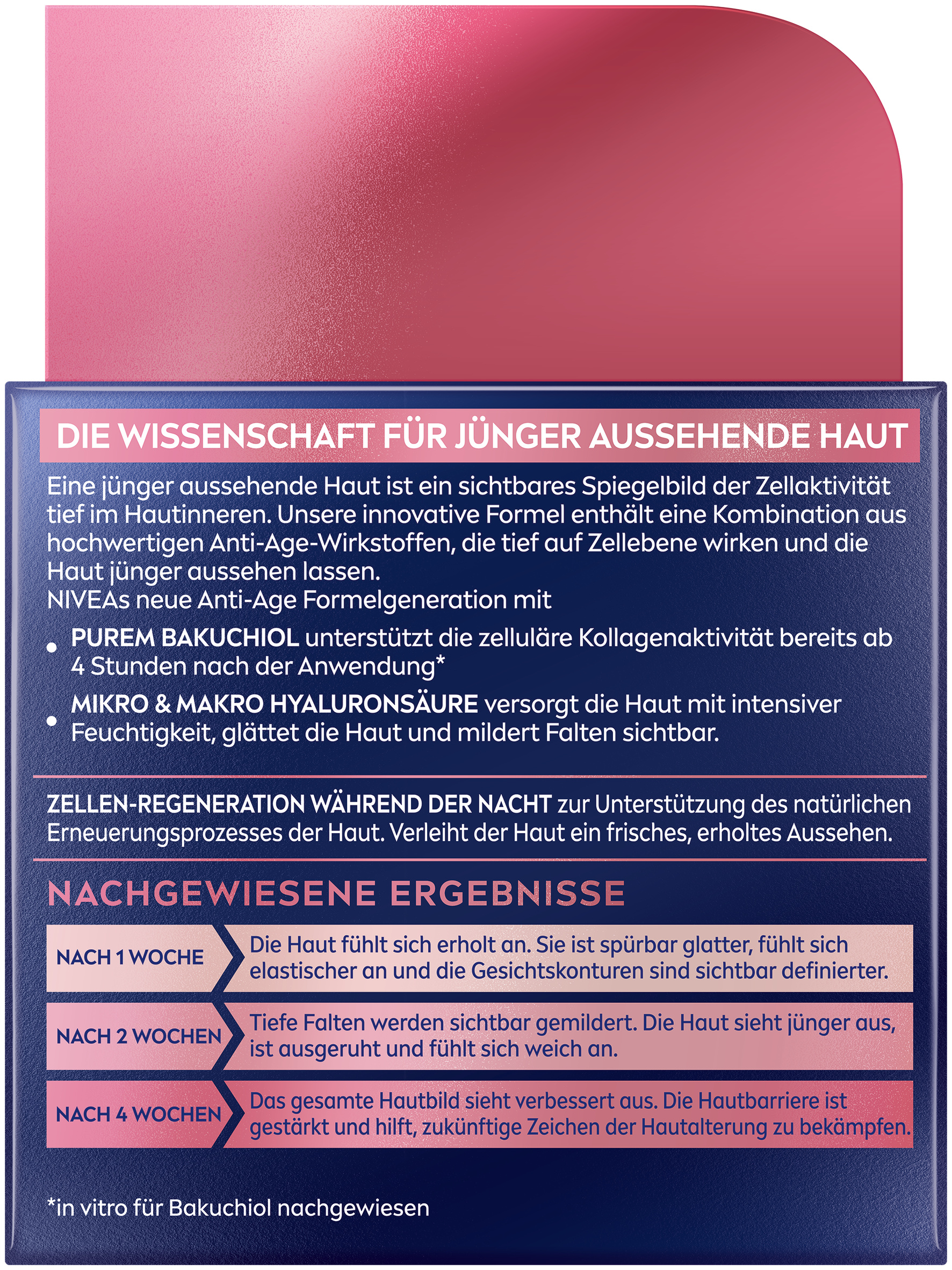 Nivea Cellular Expert Lift Anti-Age Nachtpflege<br>50 ml, Topf