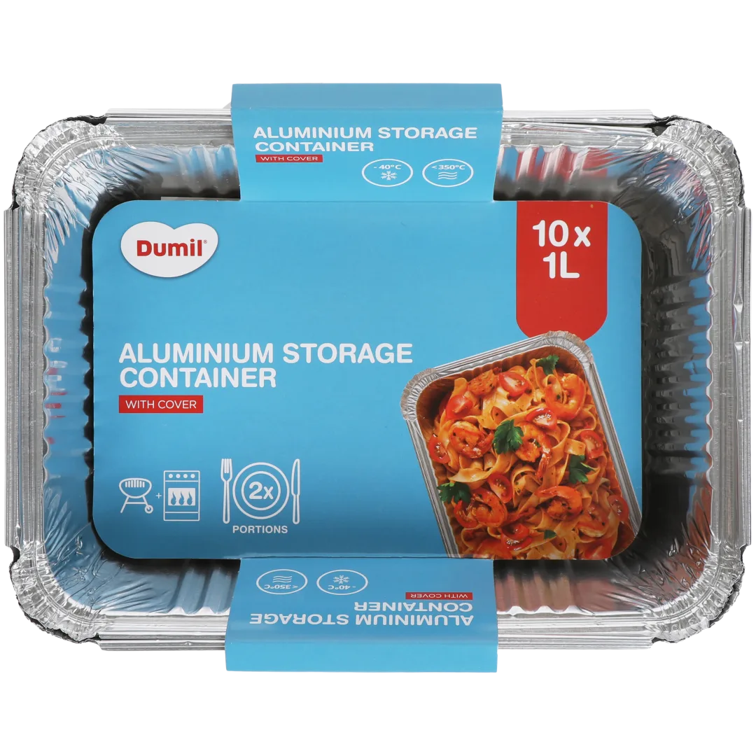 Bacs de conservation en aluminium Dumil