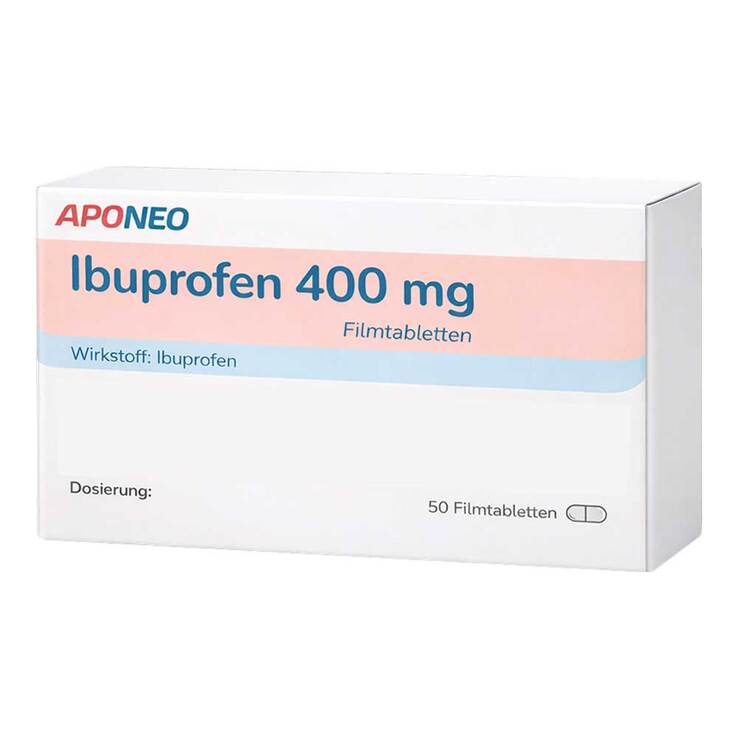 APONEO Ibuprofen Filmtabletten 400 mg, 50 St