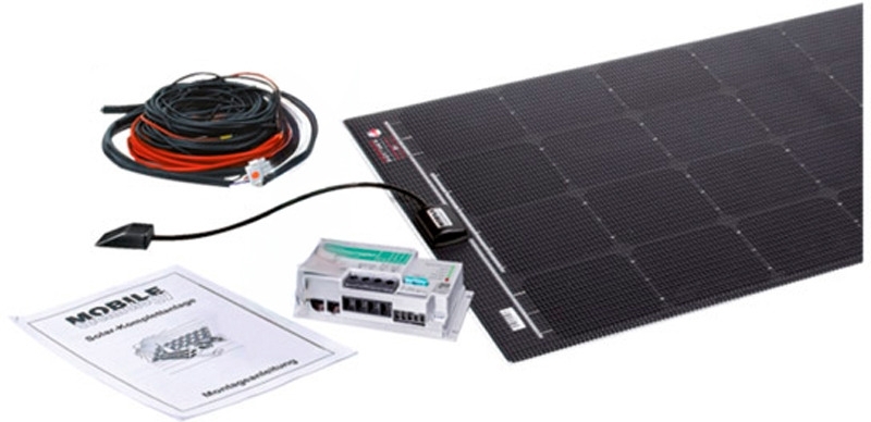 Büttner MT 300 FL Flat Light Solar-Komplettanlage 2 x 150 Wp