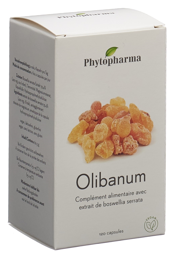 PHYTOPHARMA Weihrauch<br>120 Stück, Dose, Kapsel