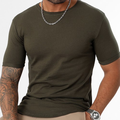 Tee Shirt Oversize 418 Vert Kaki