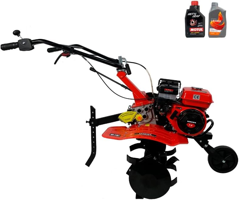 Einachschlepper Benzin Motorhacken7.5 CV 3 Vel Elektrisch + Öl