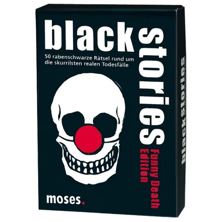 moses. Black Stories Funny Death Edition