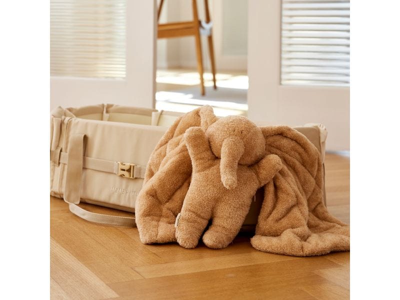 Membantu Warm & Weight Plush Brown Plüschtier aus Bio-Baumwolle mit therapeutischer Wirkung