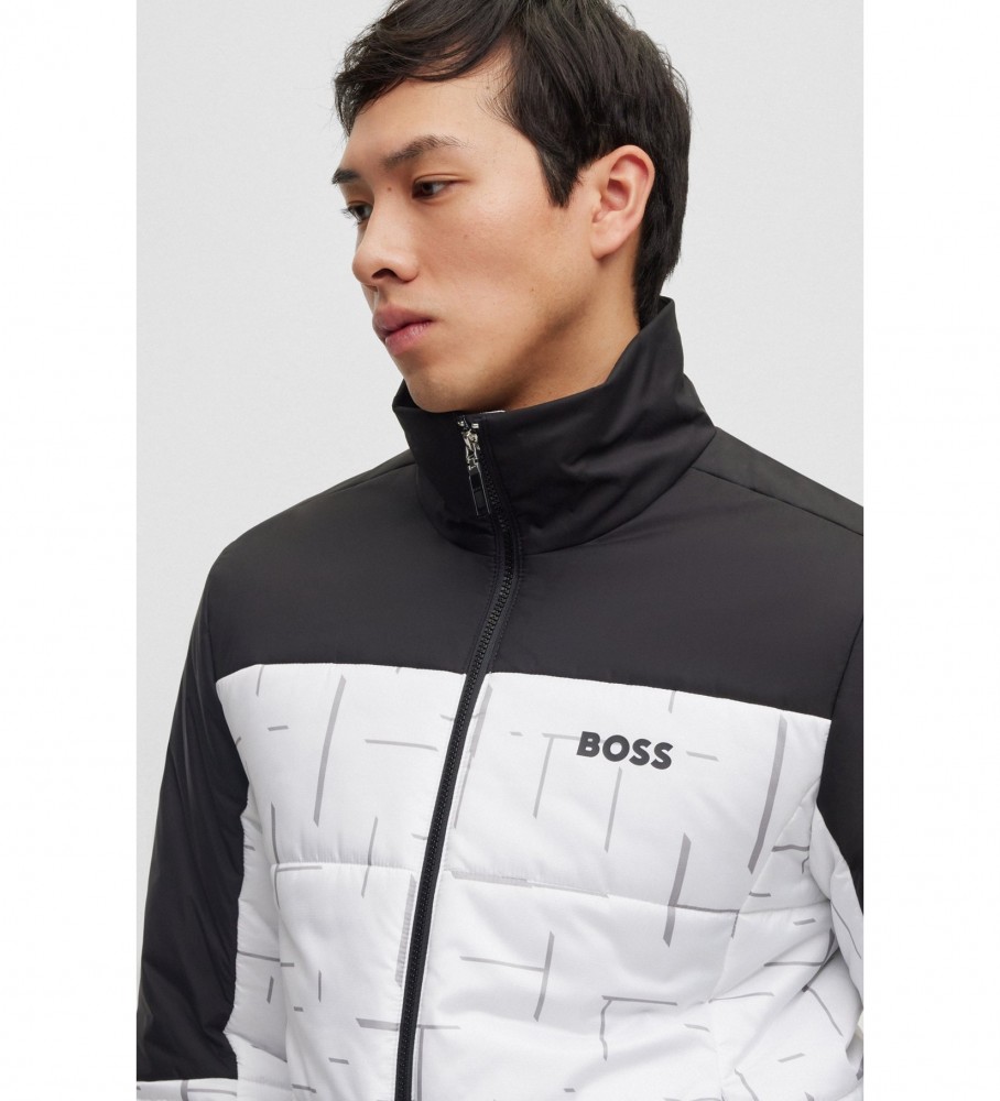 Jaqueta acolchoada BOSS branca