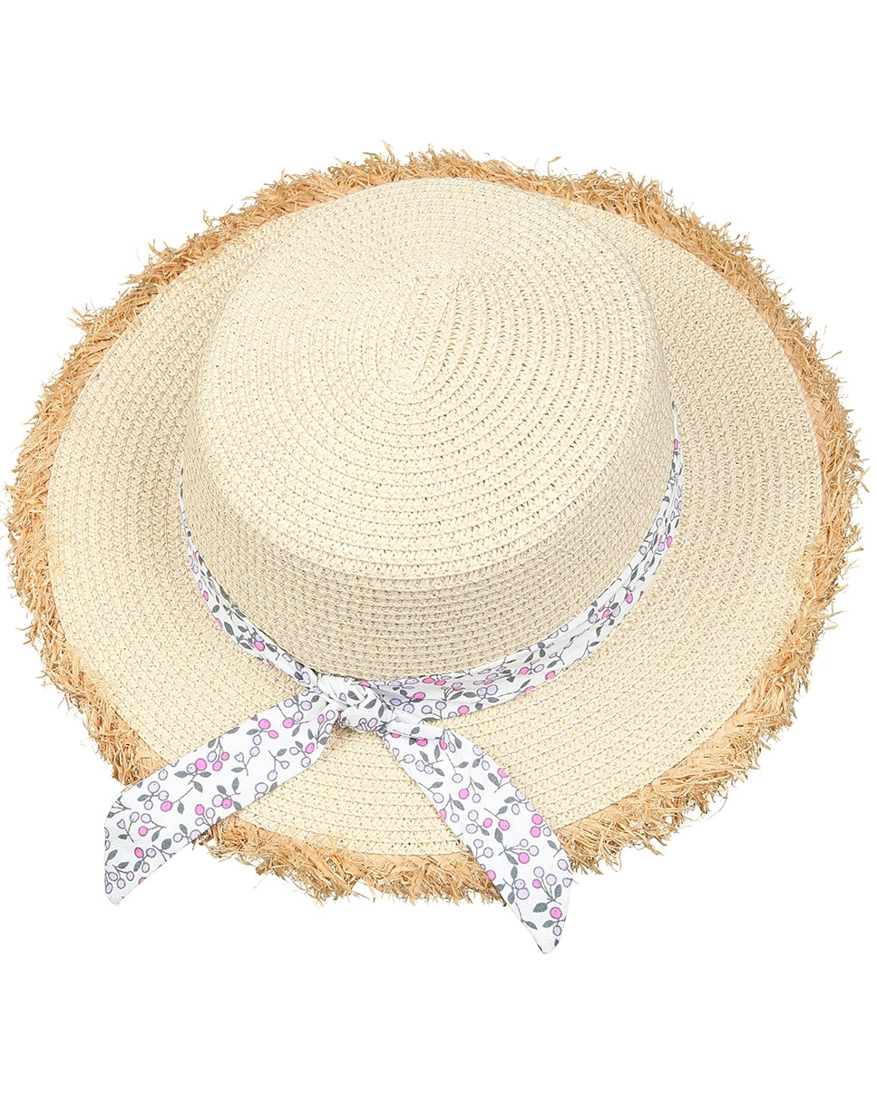 Strohhut SOMMER in sand