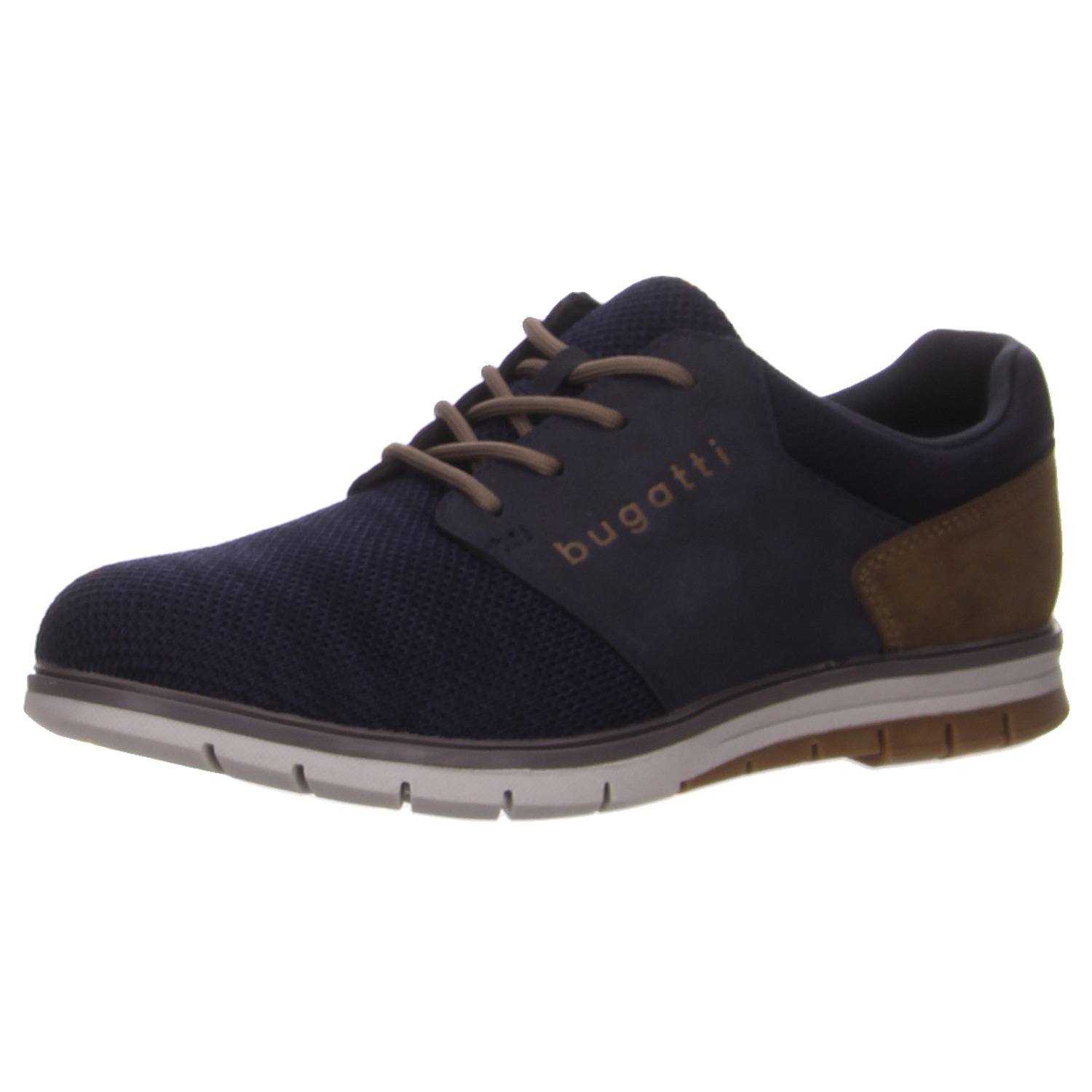Bugatti Schnürhalbschuh d.blau blau