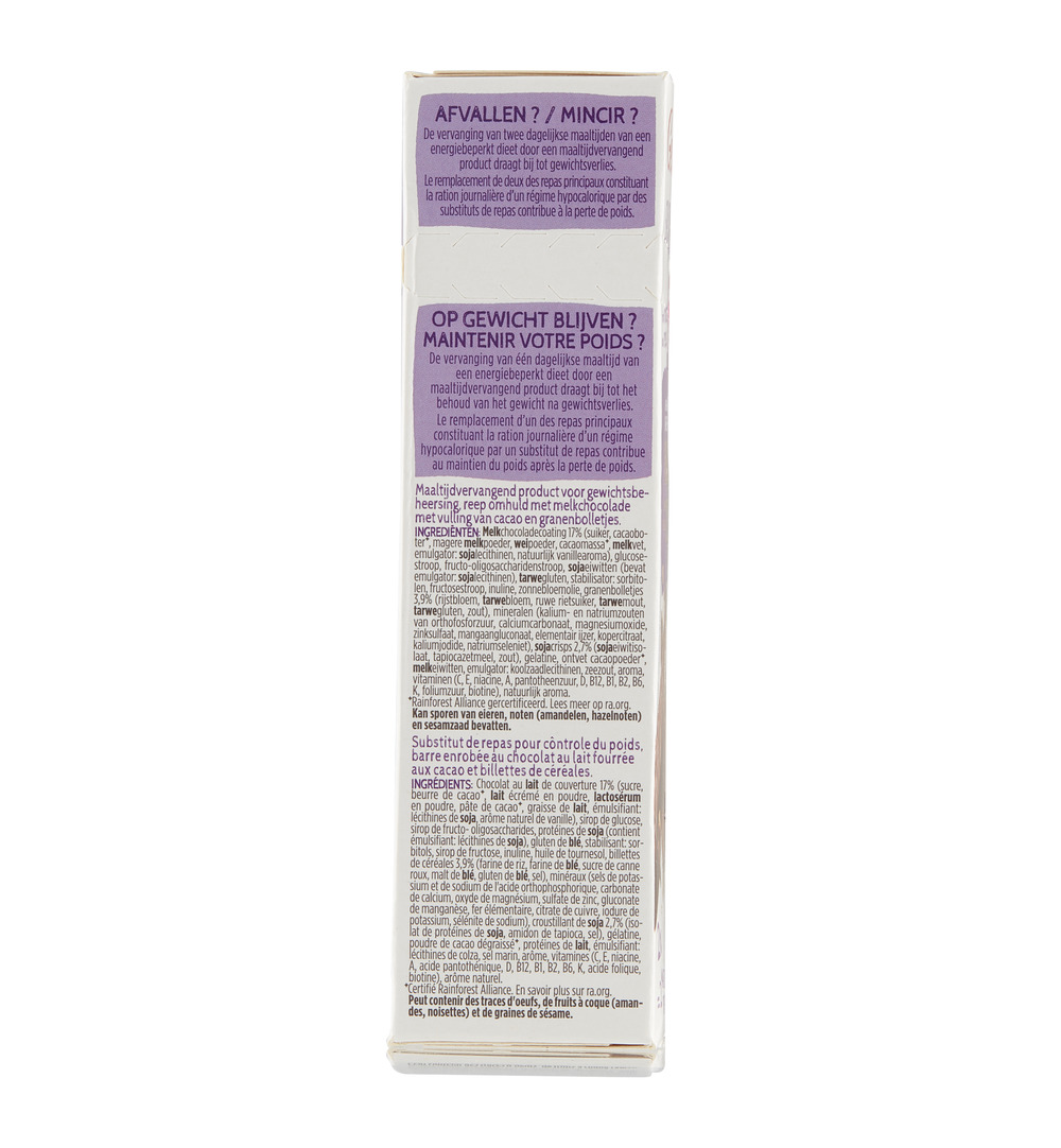 Gerlinéa Easy Go Afslank Maaltijdrepen Choco Crisp (2 x 58 gr)