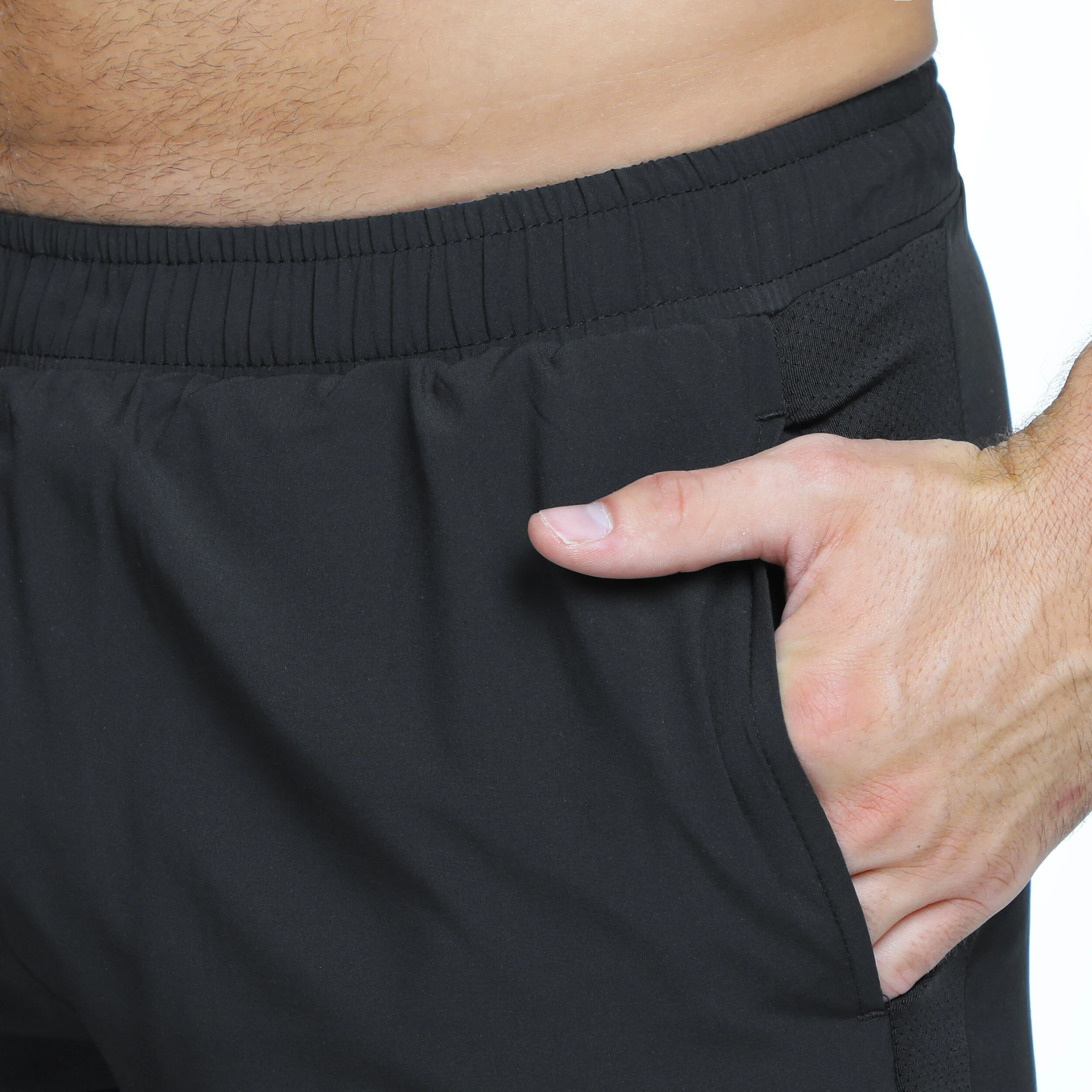 Dunlop Woven Shorts Hommes - Noir , Blanc