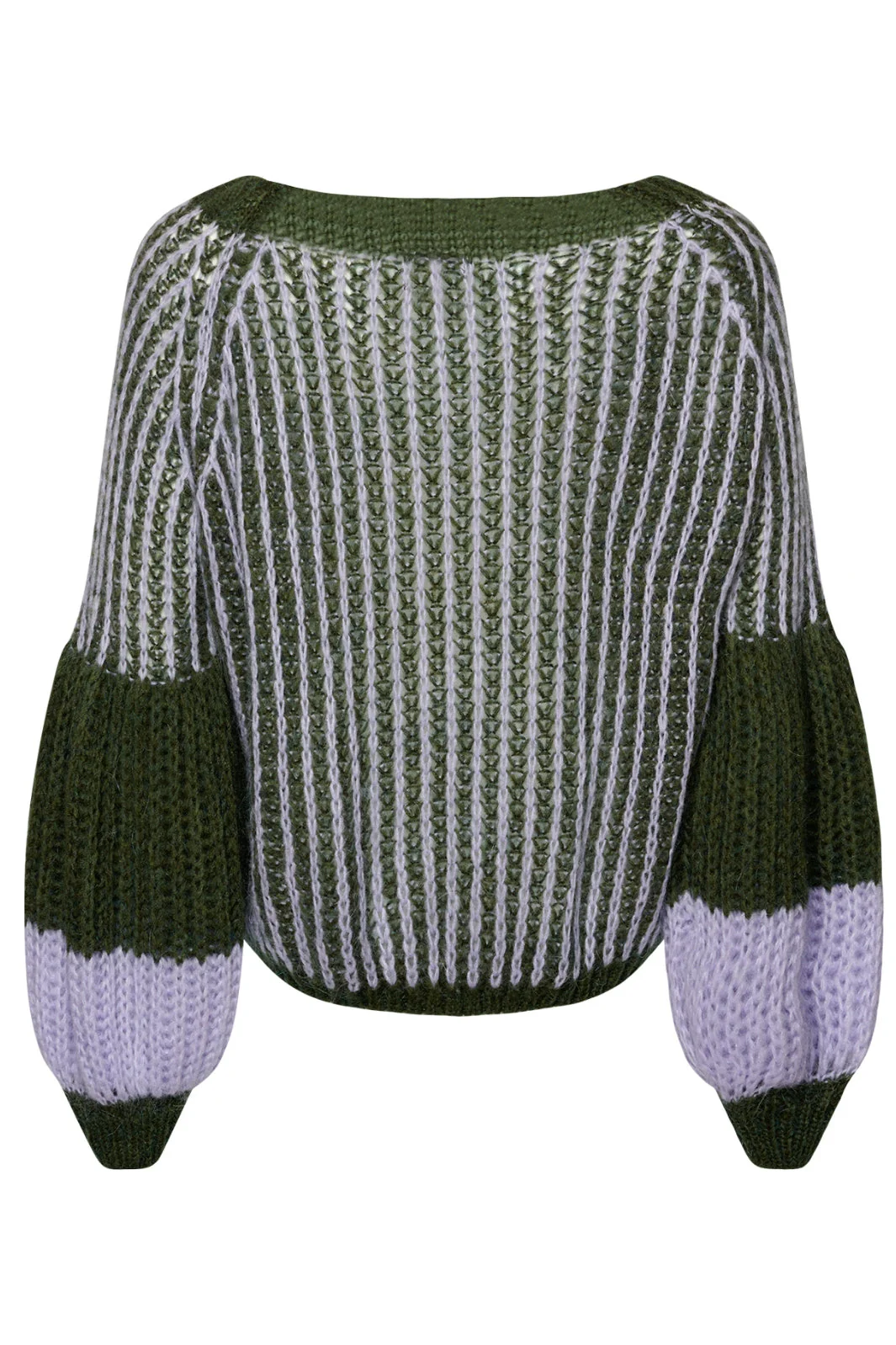 Noella Liana Knit Sweater army lilac