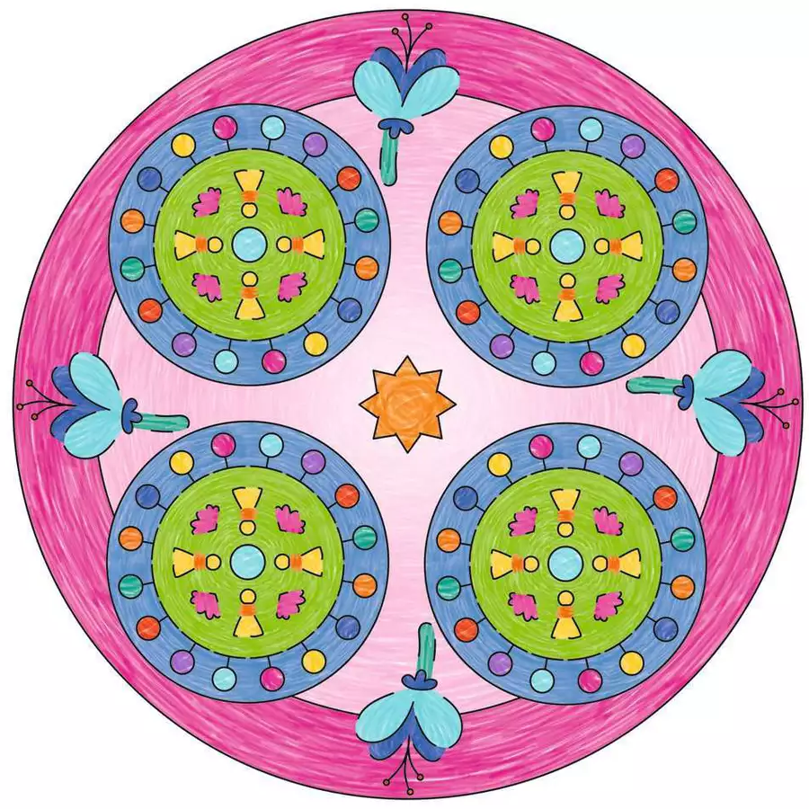 Ravensburger Mandala Designer Lama bunt