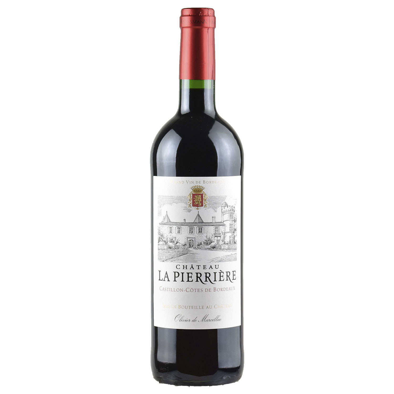Château La Pierrière - Côtes de Castillon vin rouge (Bordeaux)
