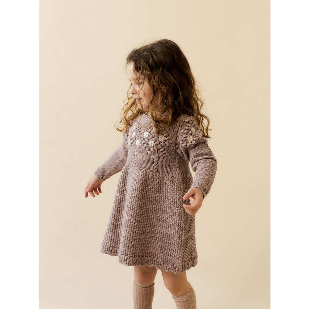 Køb Lil'Atelier Etherea Brianna Strik Kjole
