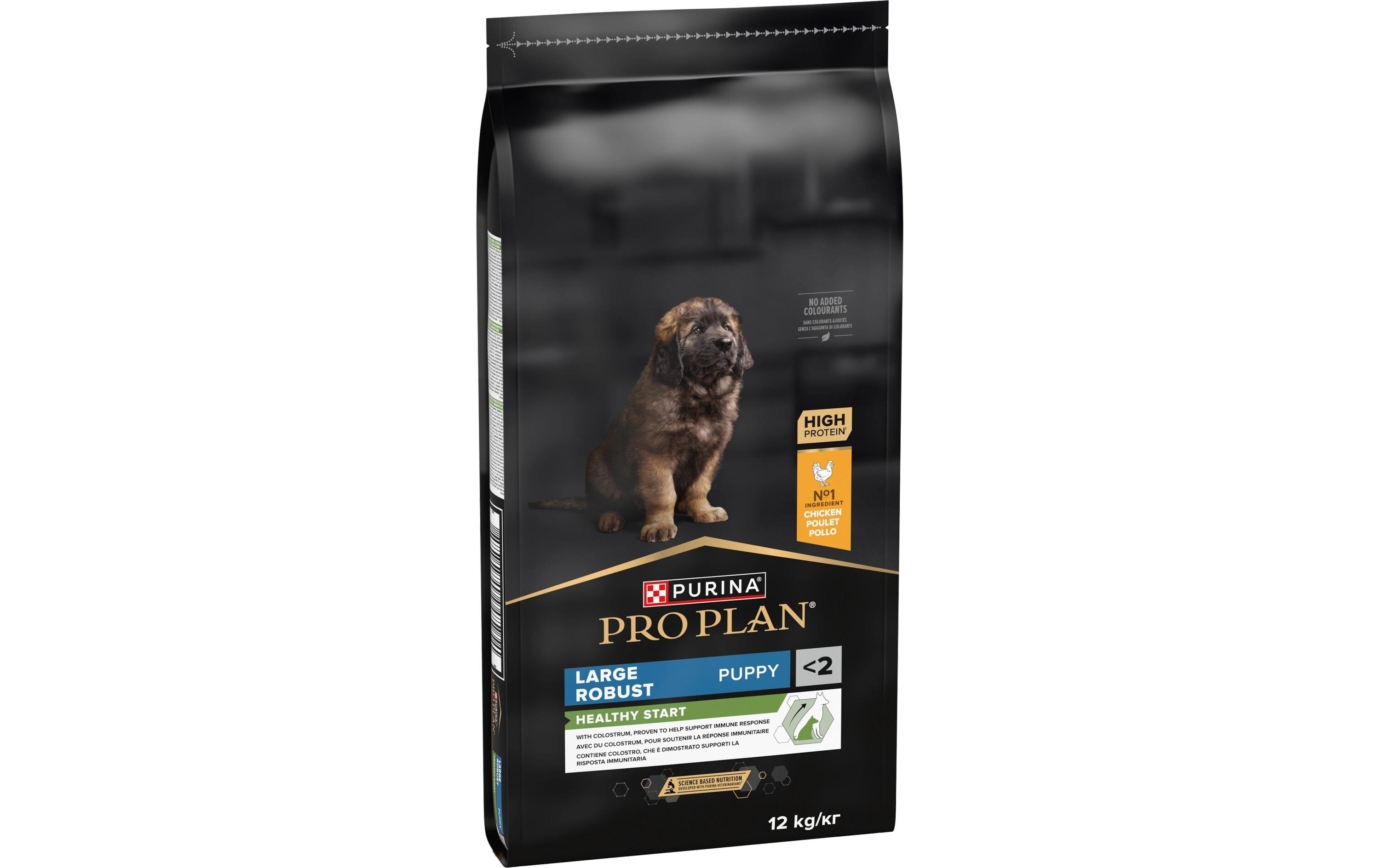 Trockenfutter L Robust Puppy Healthy Start Huhn, 12 kgAlleinfutter mit grosse Welpen