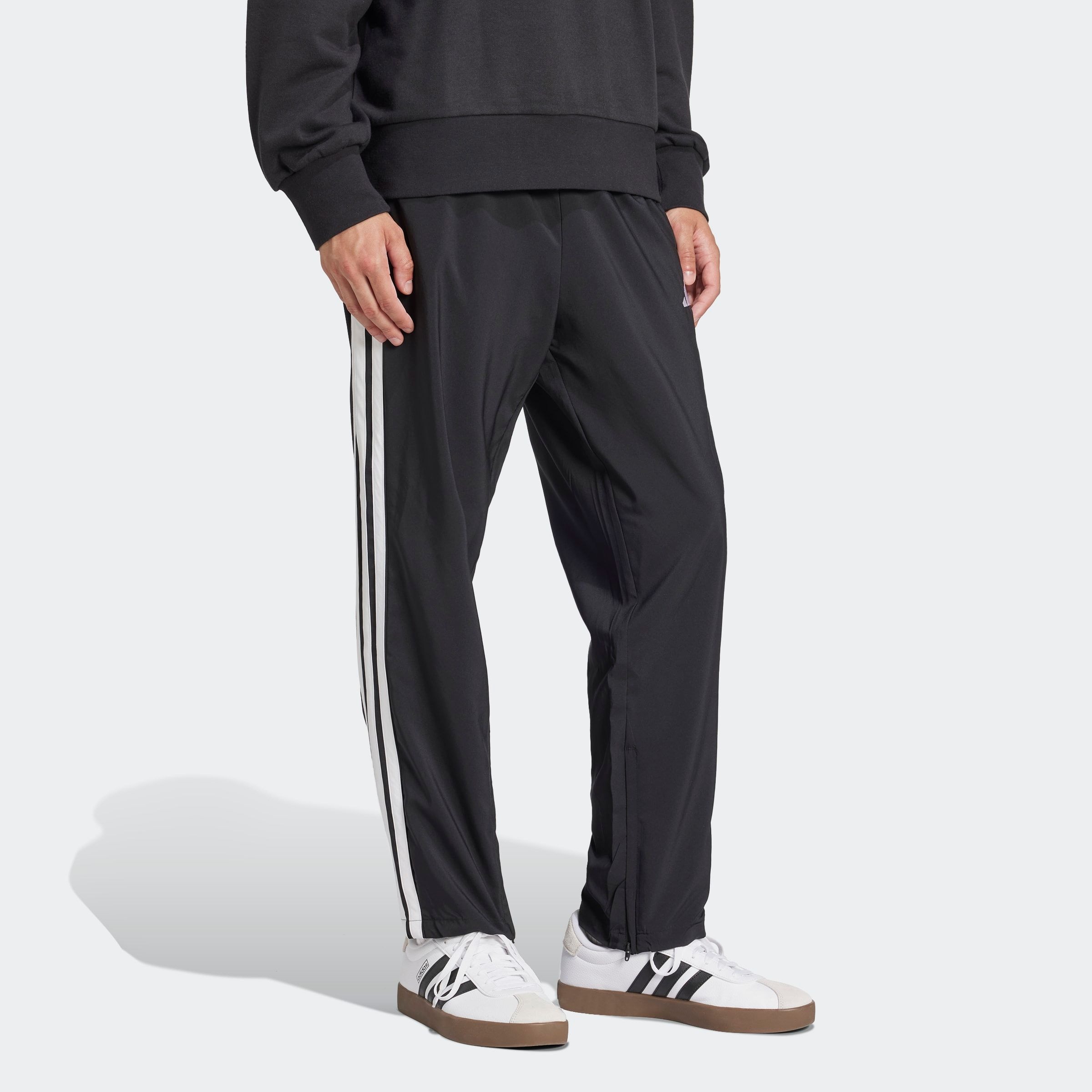adidas Sportswear Sporthose »ESSENTIALS 3-STREIFEN STANFORD OPEN HEM«  für vielseitige Aktivitäten, weiches Material, mit Kordelverschluss