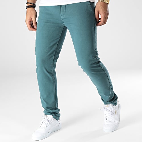 Pantalon Chino Slim XX Tapered 17199 Bleu Vert