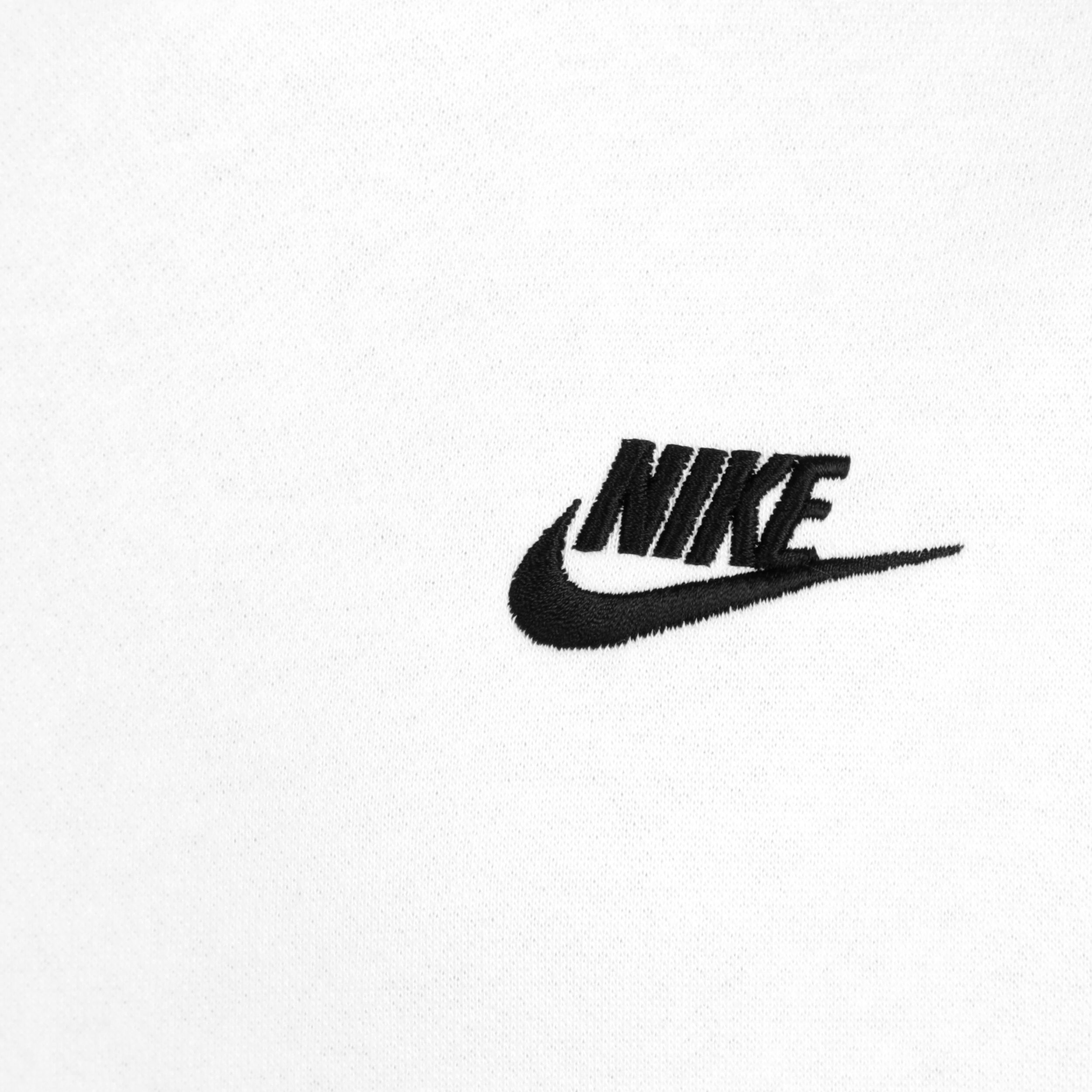 Nike Club Fleece Haut Manches Longues Enfants - Blanc
